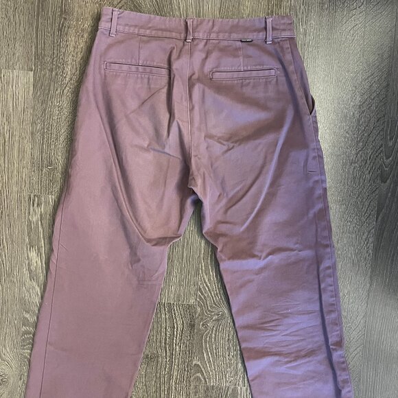 Noon Goons Purple Cotton Twill Pants - Picture 2 of 6